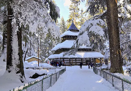 Chandigarh to Snow Peaks Loop: Shimla Manali Tour
